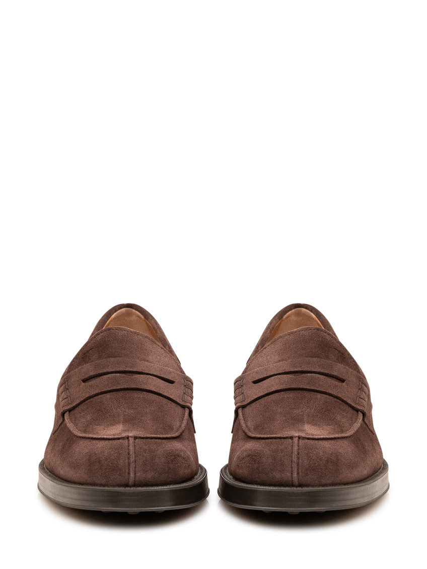 Brown Suede Loafers 2