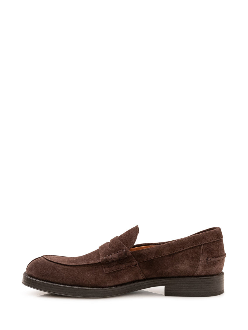 Brown Suede Loafers 4