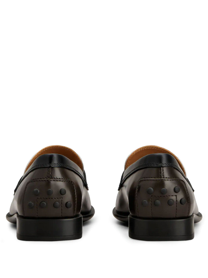 Black Leather Loafers 4