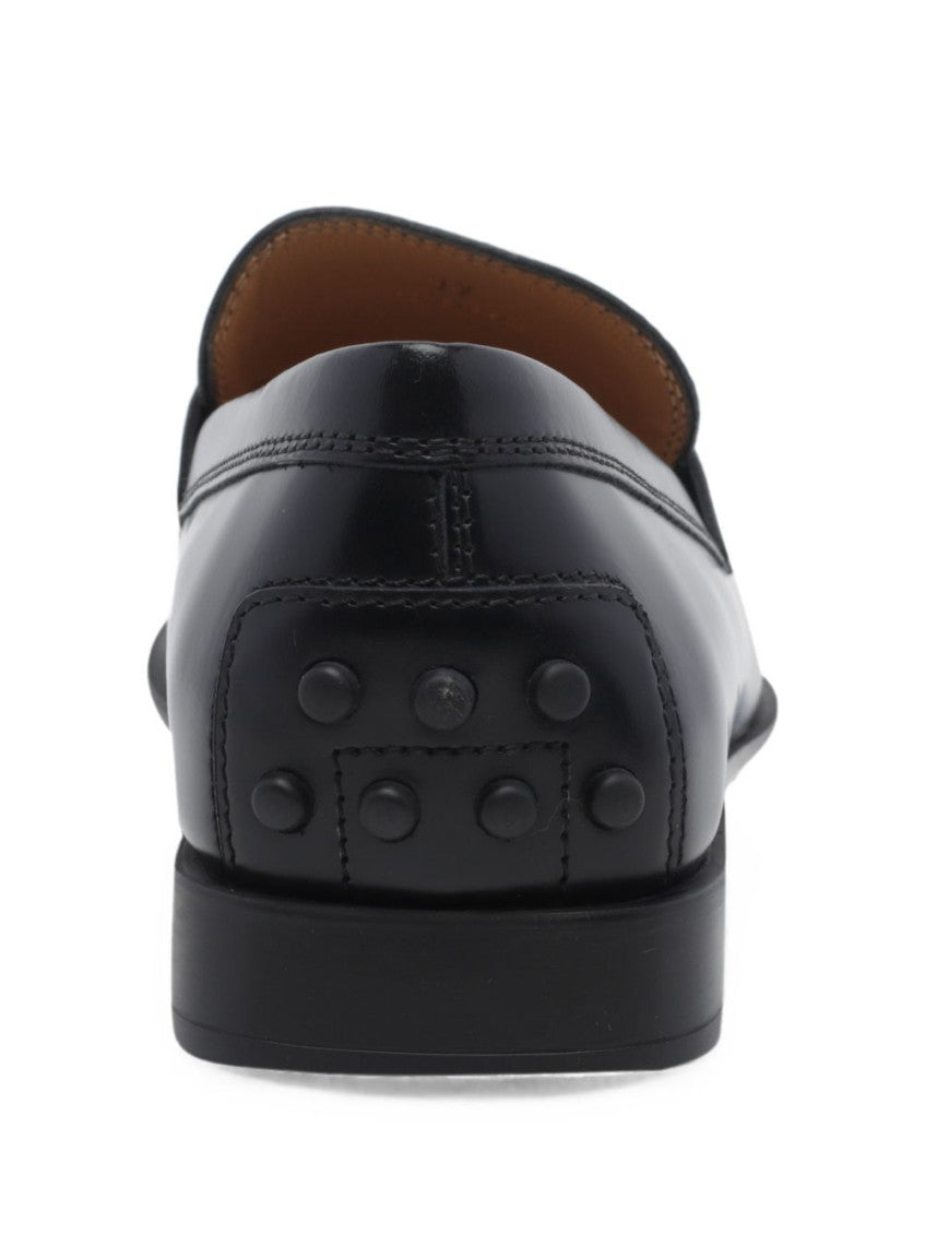 Black Leather loafers 3