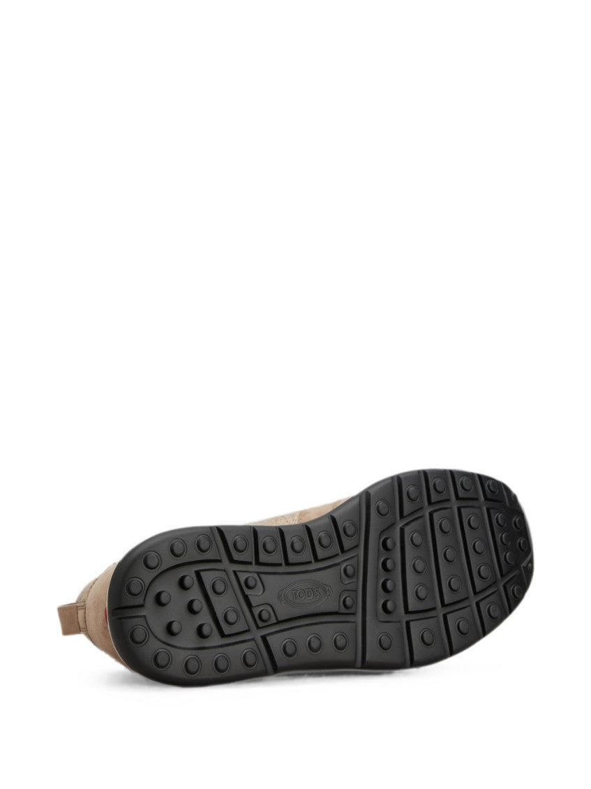 Beige Lace-up Sneakers 5