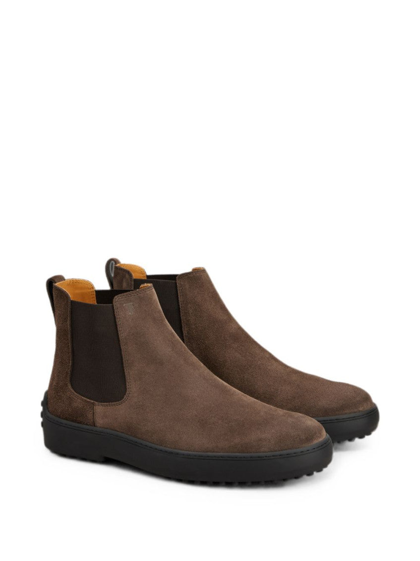 Brown Suede Boots 5