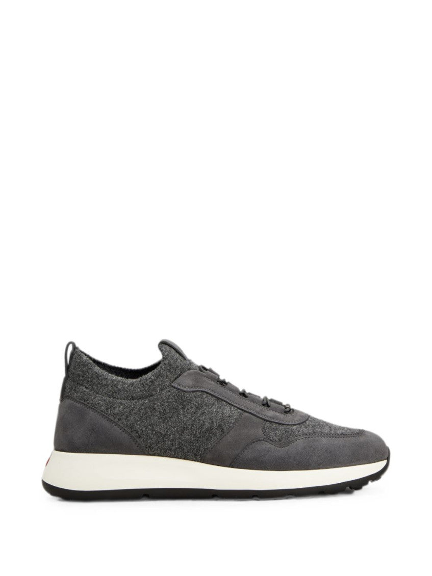 Grey Knitted Sneakers 1
