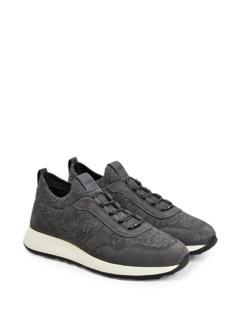 Grey Knitted Sneakers 2