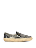Black Printed Sneakers 1