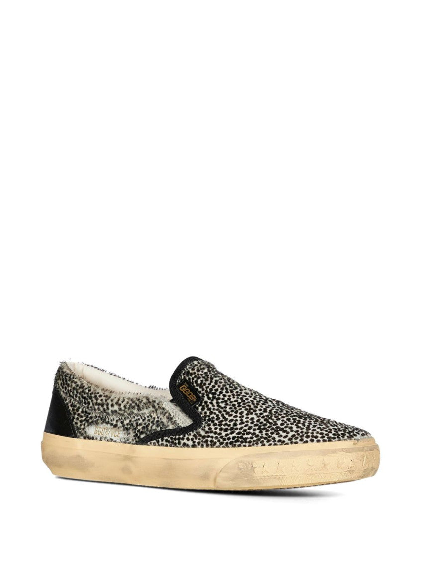 Black Printed Sneakers 2