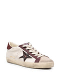Red Super-Star Leather Sneakers 1