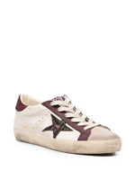 Red Super-Star Leather Sneakers 1