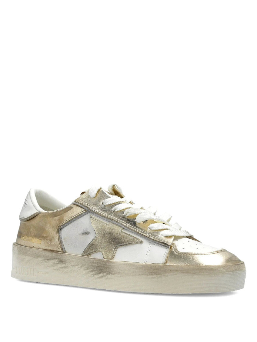 Platinum Leather Sneakers 2