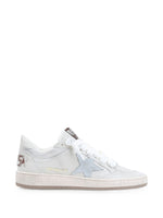 White Ball-Star Sneakers 1