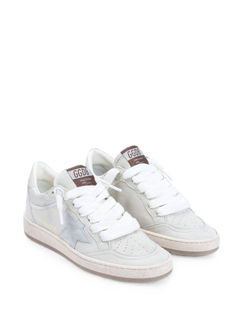 White Ball-Star Sneakers 3