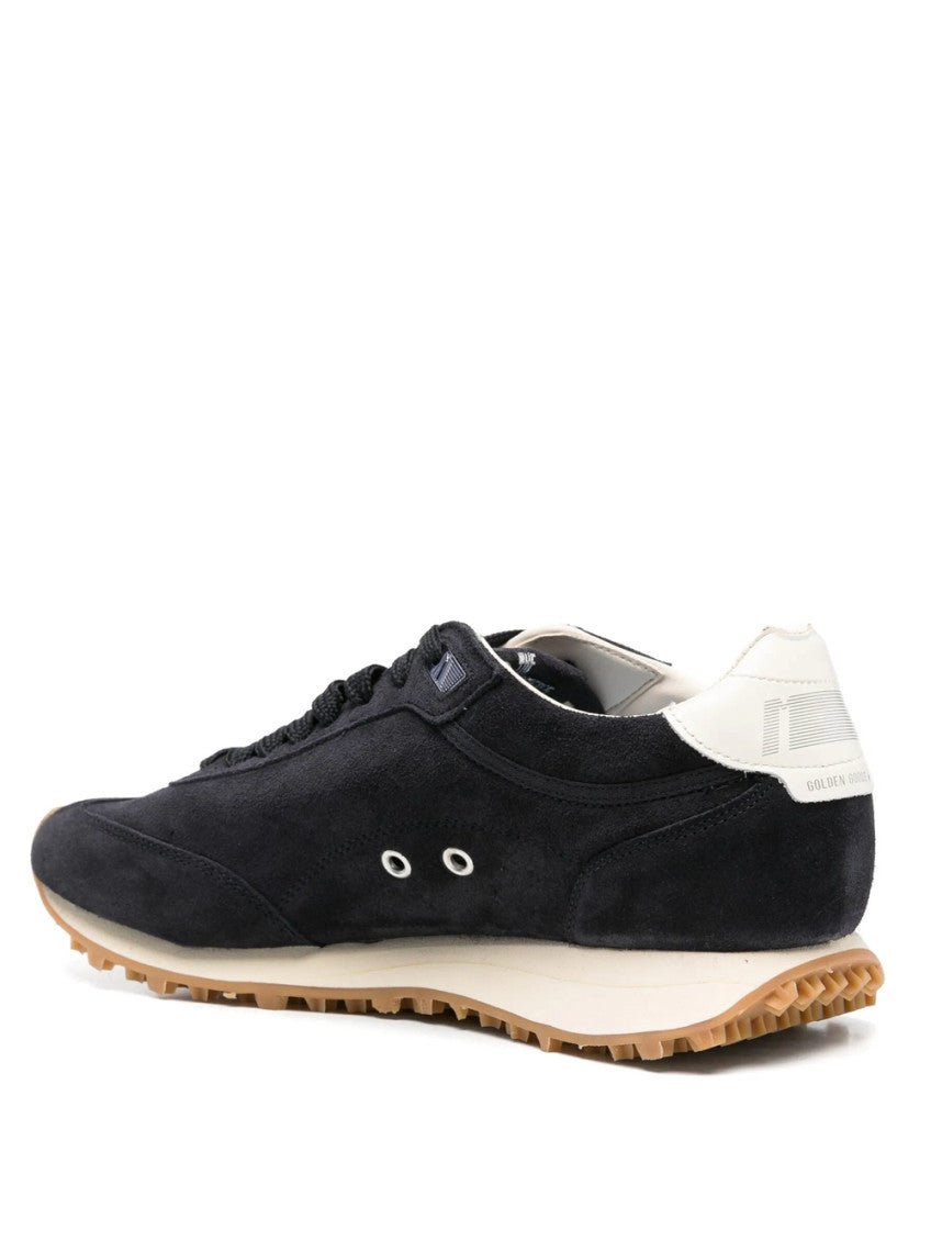 Blue Lace-up Sneakers 3