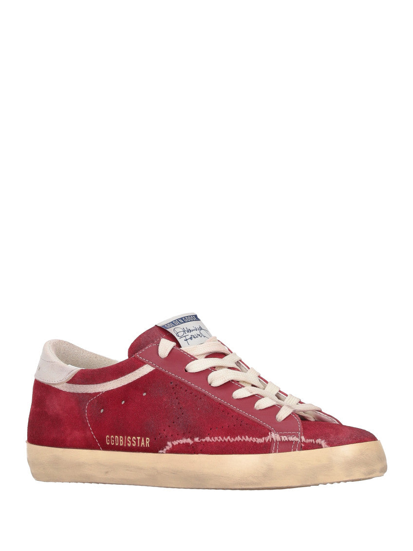 Red Lace-up Sneakers 2