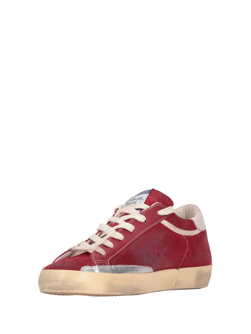 Red Lace-up Sneakers 3