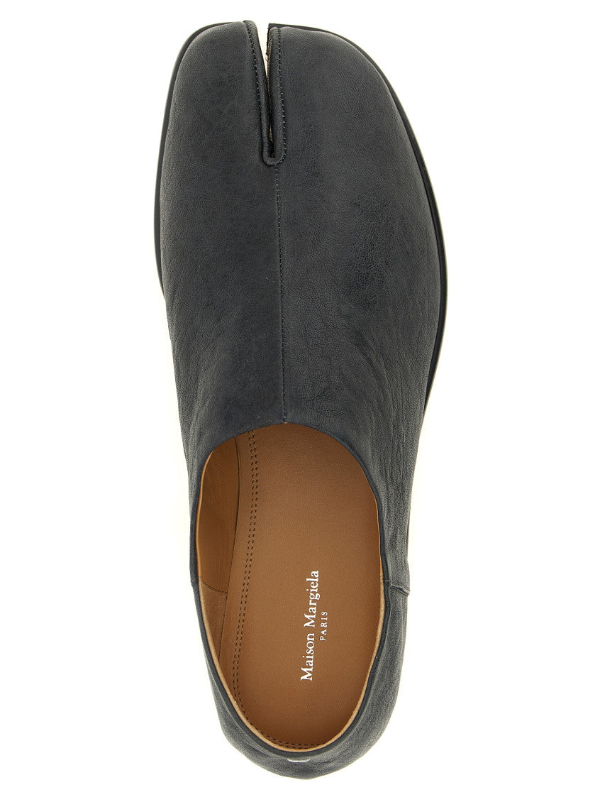 Grey Leather Loafers 4