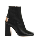 Black Leather Ankle Boots 1