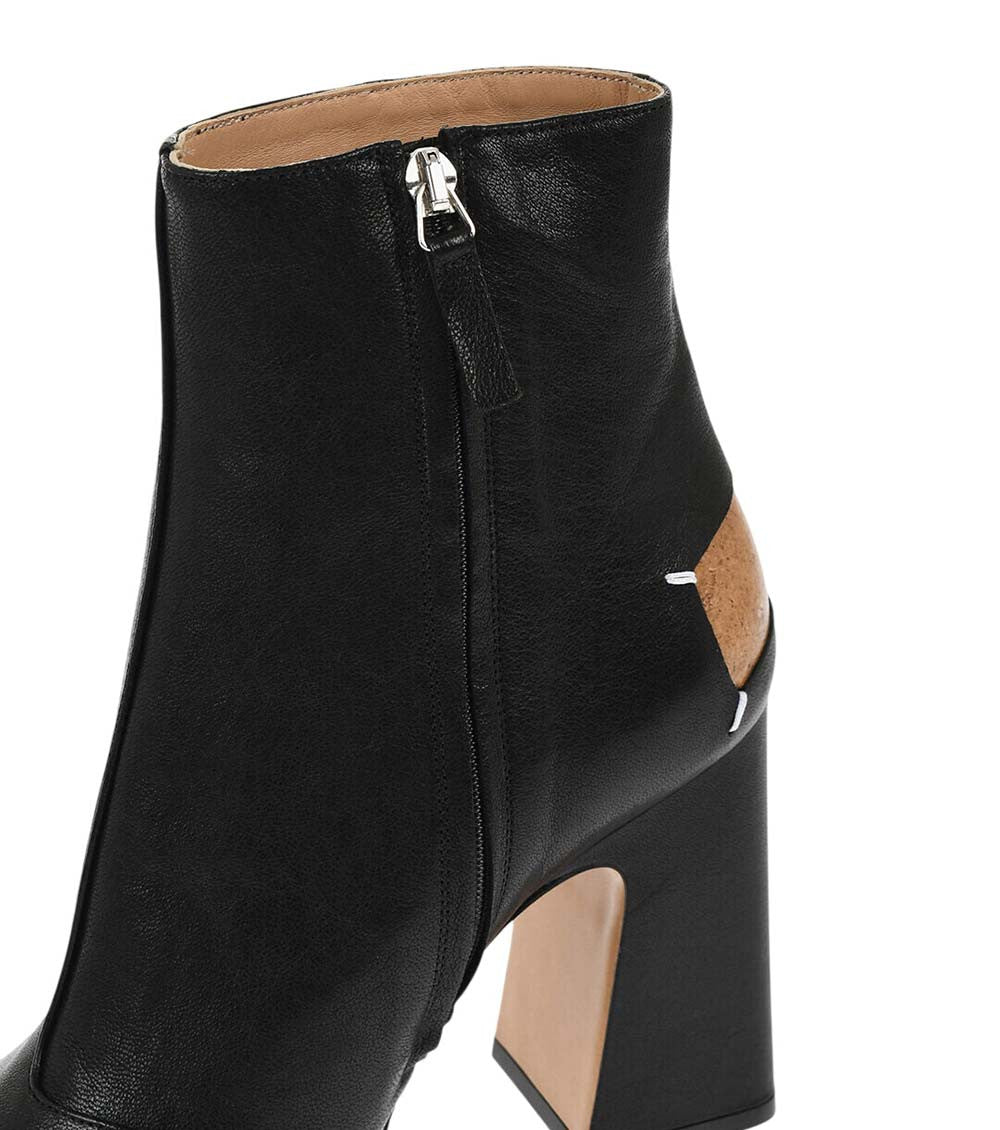Black Leather Ankle Boots 2