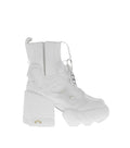White Ankle Boots 1