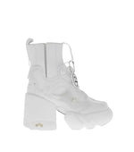 White Ankle Boots 1
