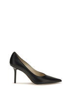Black Pointed-toe Pumps 1