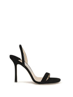 Black Jenn Slingback Heels 1