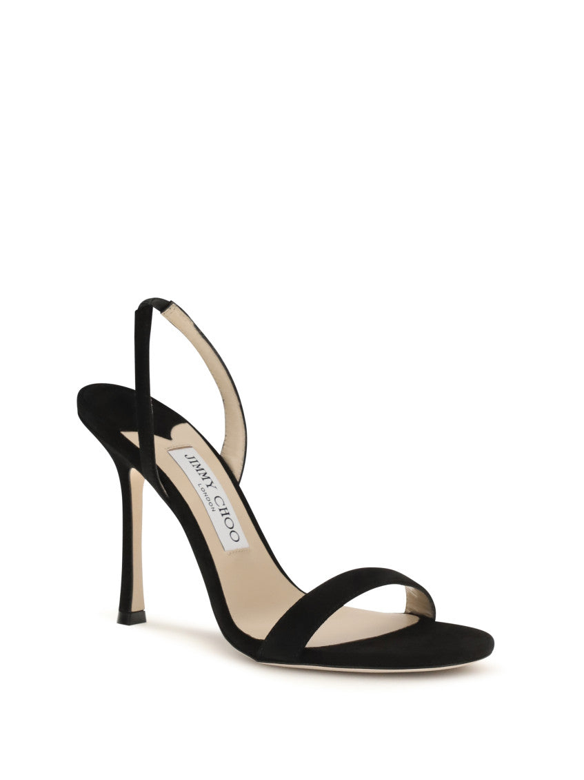 Black Jenn Slingback Heels 2