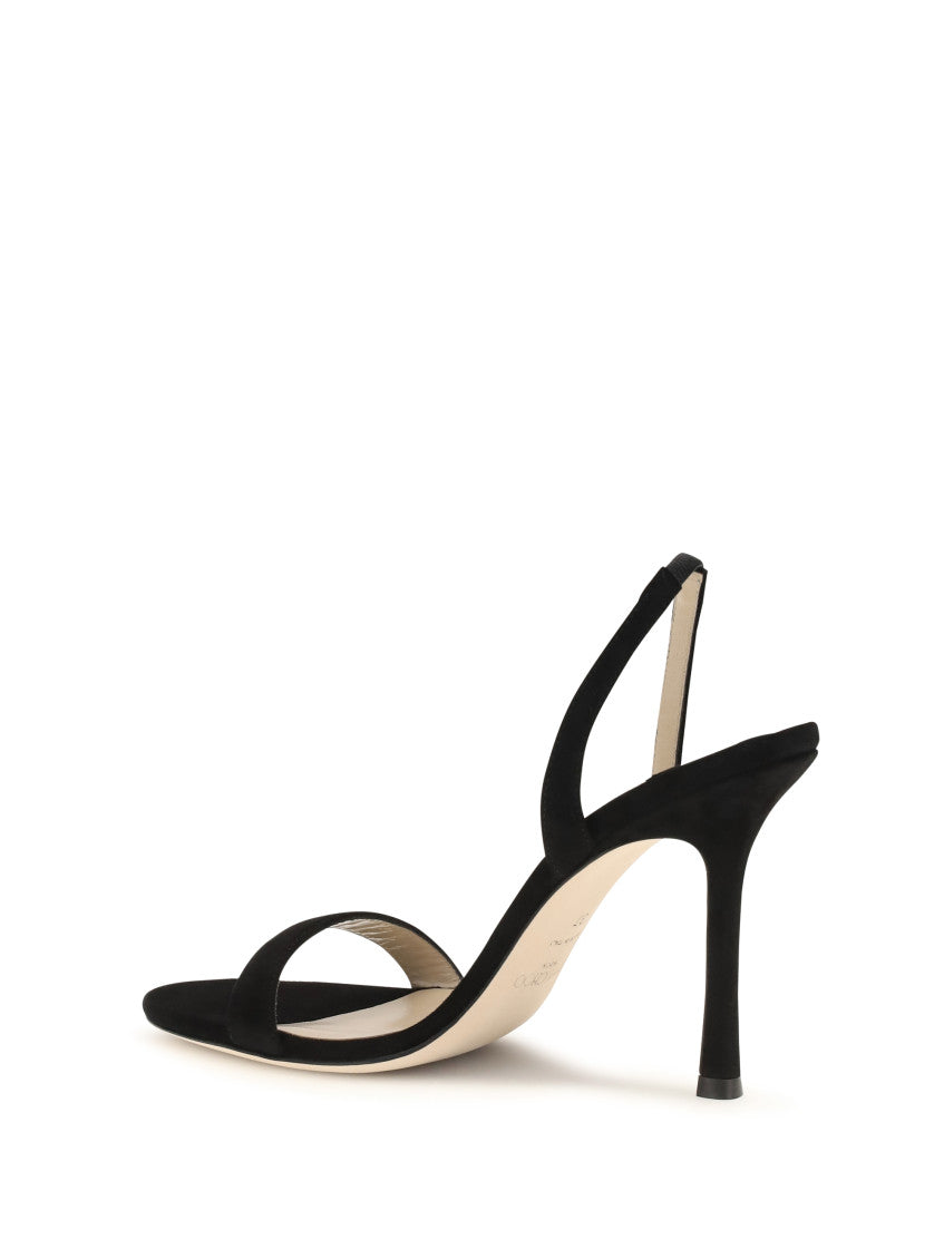 Black Jenn Slingback Heels 3