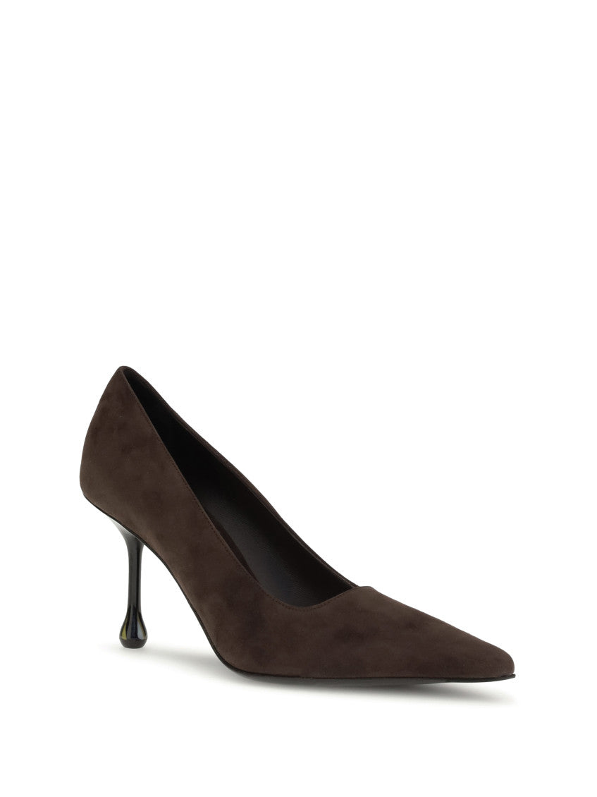 Brown Slip-on Pumps 2