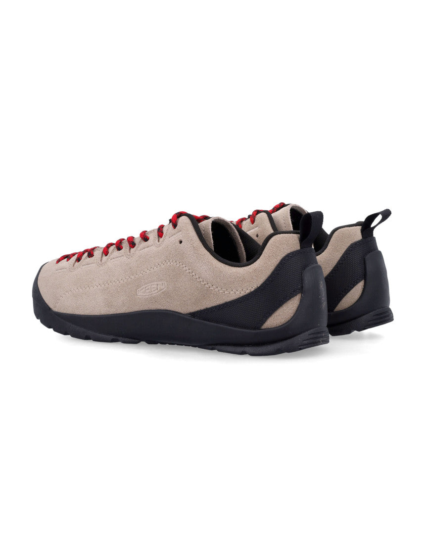 Beige Lace Up Sneakers 4