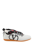 White Logo Chromathon Sneakers 1