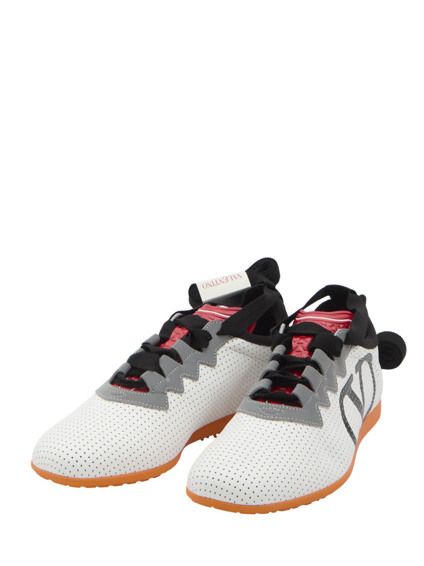 White Logo Chromathon Sneakers 2