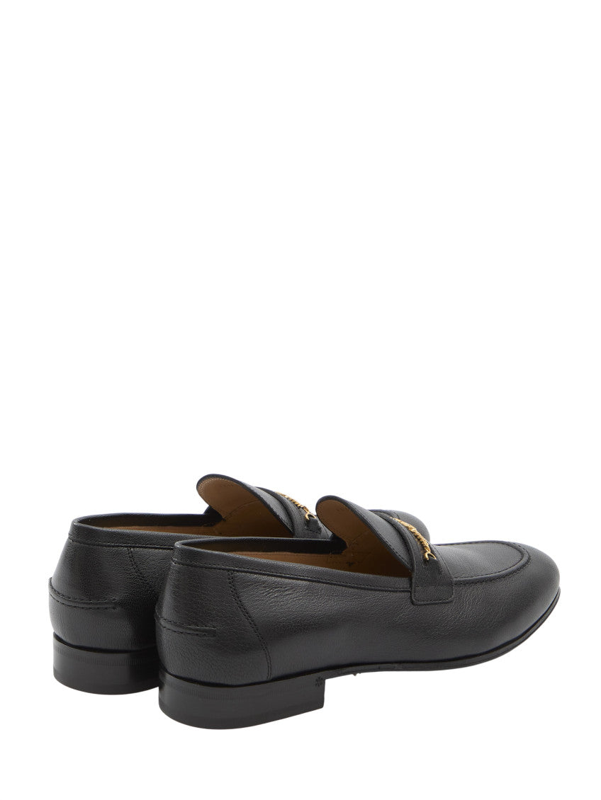 Black Slip On Loafers 3