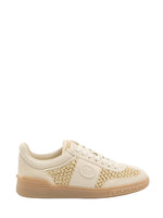 White Woven Upvillage Sneakers 1