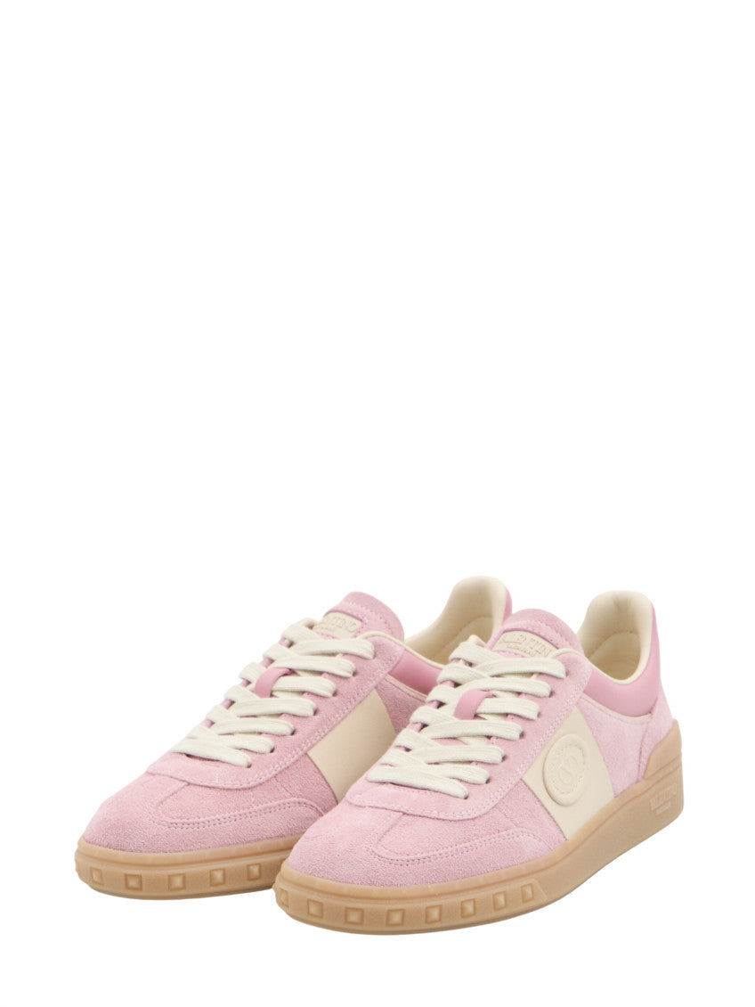 Pink Color Block Upvillage Sneakers 2