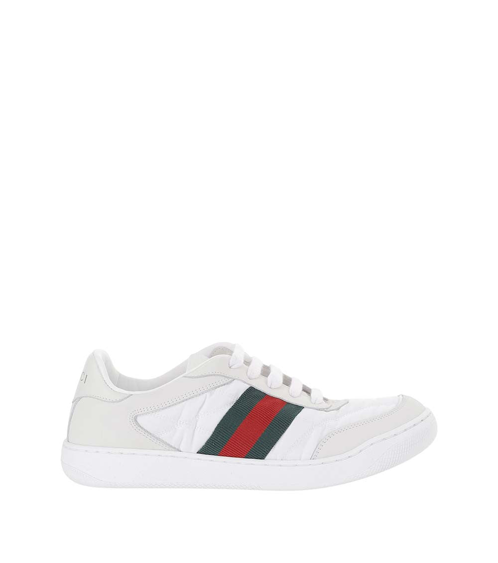 White Screener Sneakers 1