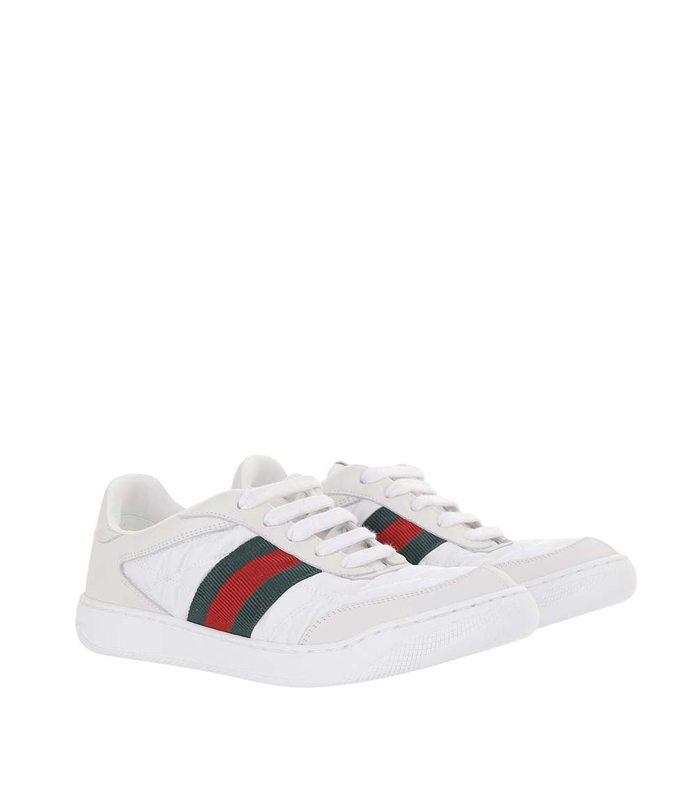 White Screener Sneakers 2