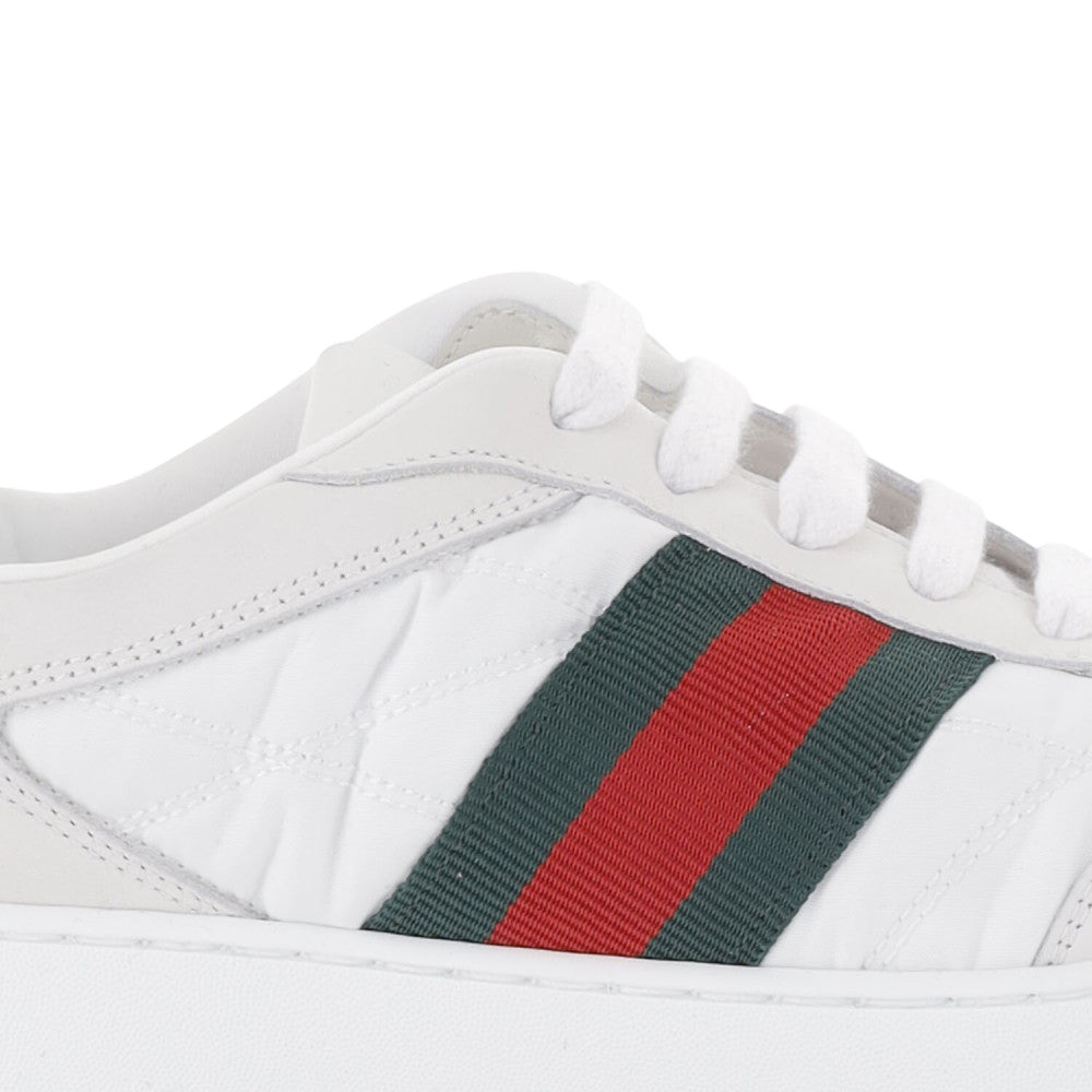 White Screener Sneakers 4
