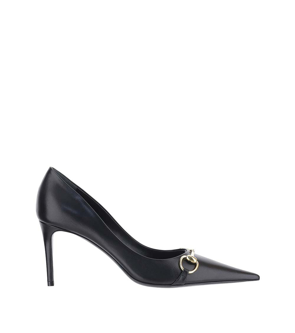 Black Clasp Pumps 1
