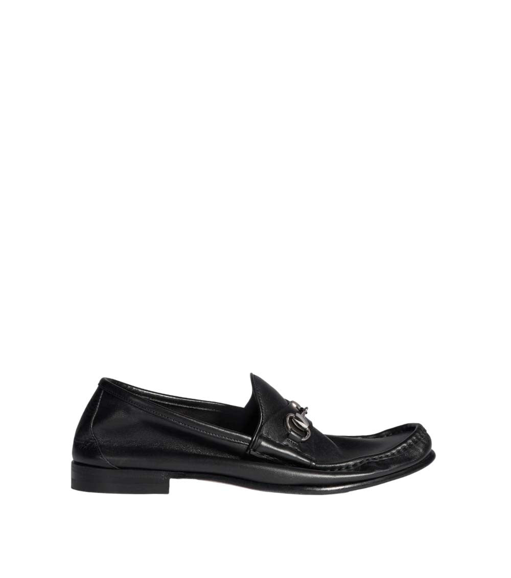 Black Lugano Loafers 1
