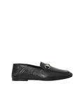 Black Slip On Loafers 1