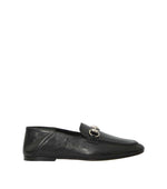 Black Slip On Loafers 1