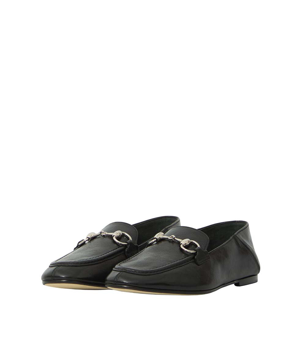 Black Slip On Loafers 2