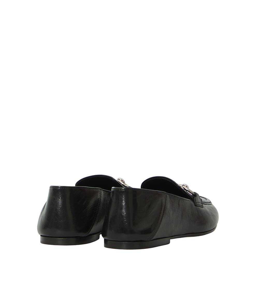 Black Slip On Loafers 3