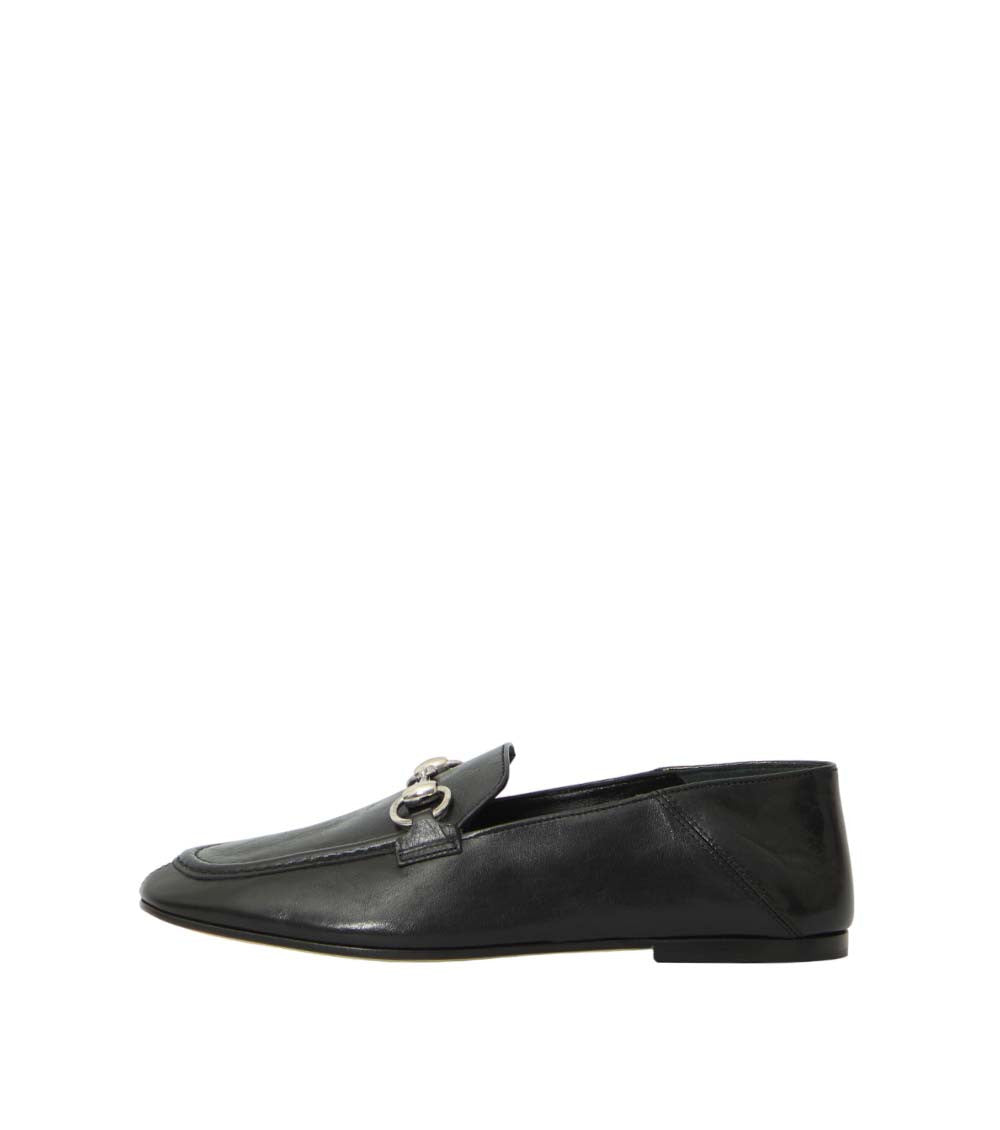 Black Slip On Loafers 4