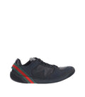 Black Logo Screener Sneakers 1