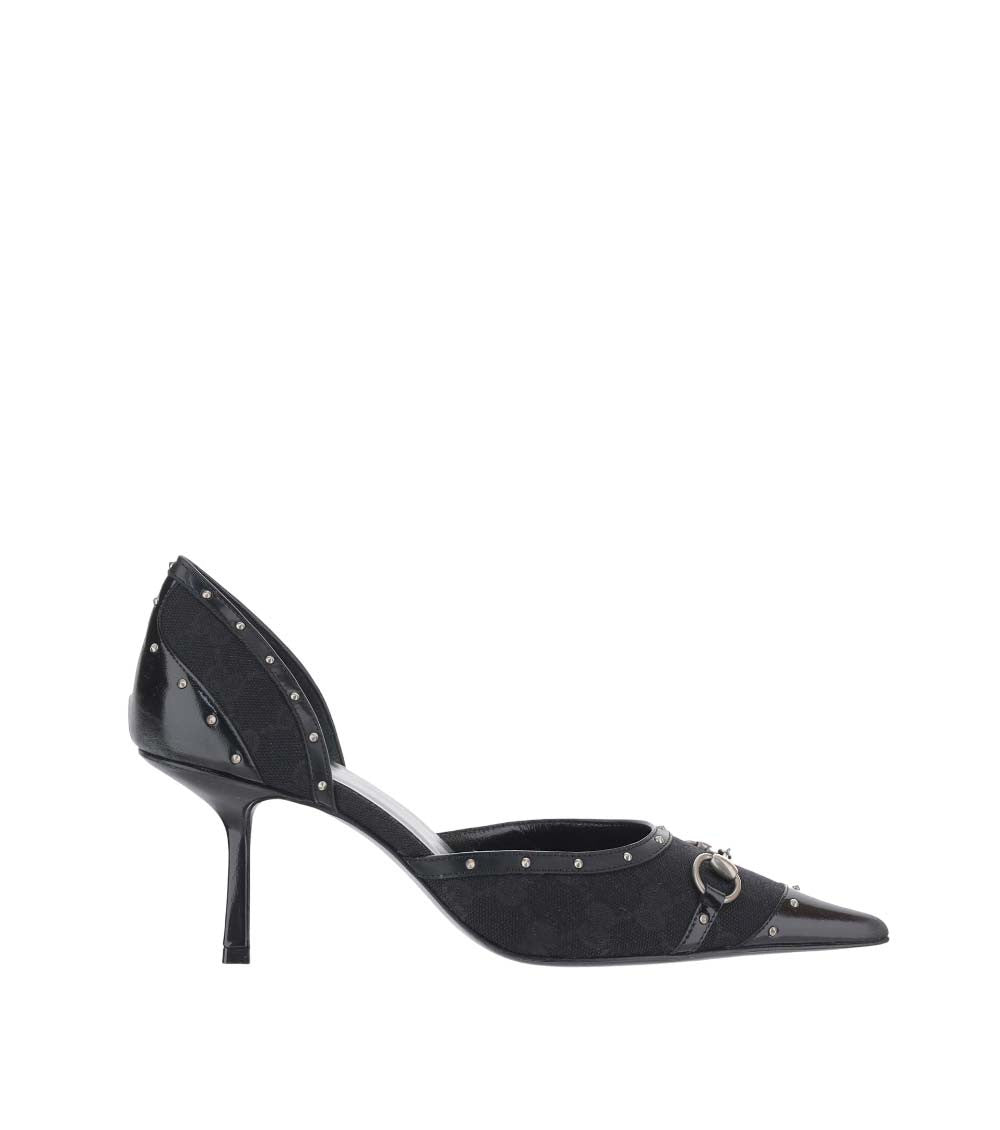 Black Logo Pumps 1