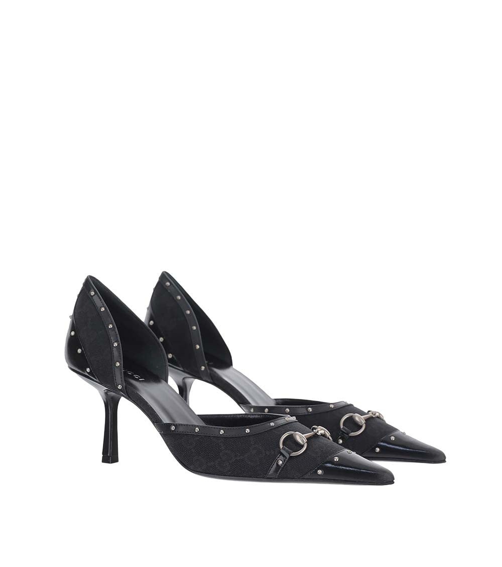 Black Logo Pumps 2