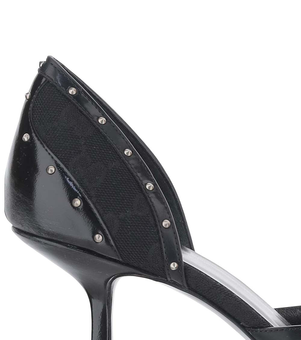Black Logo Pumps 4