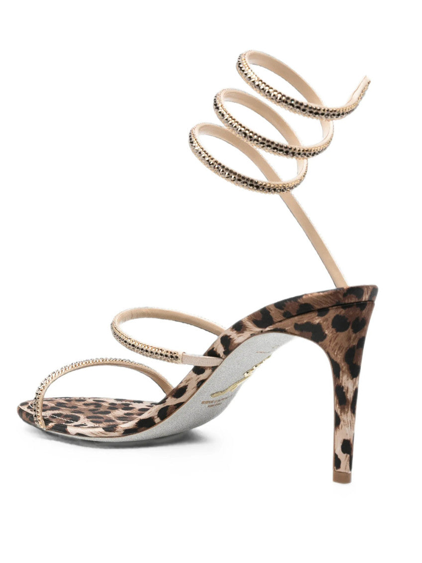 Leopard Print Cleo Heels 3