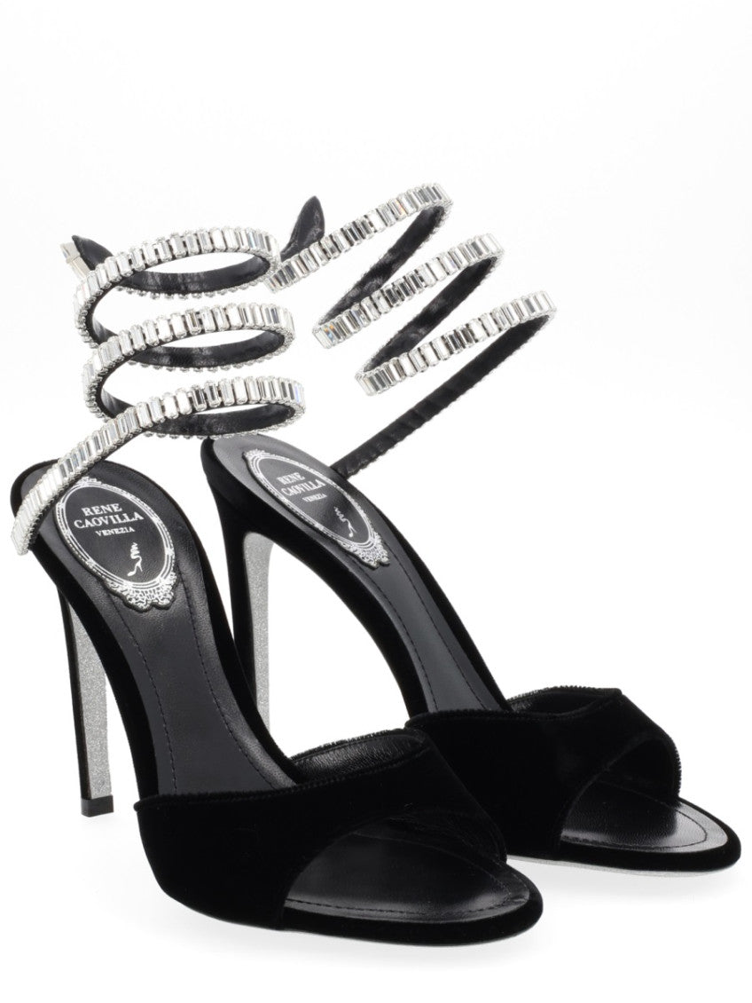 Black Embellished Heels 3